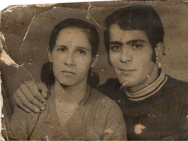 Old Damaged Photo